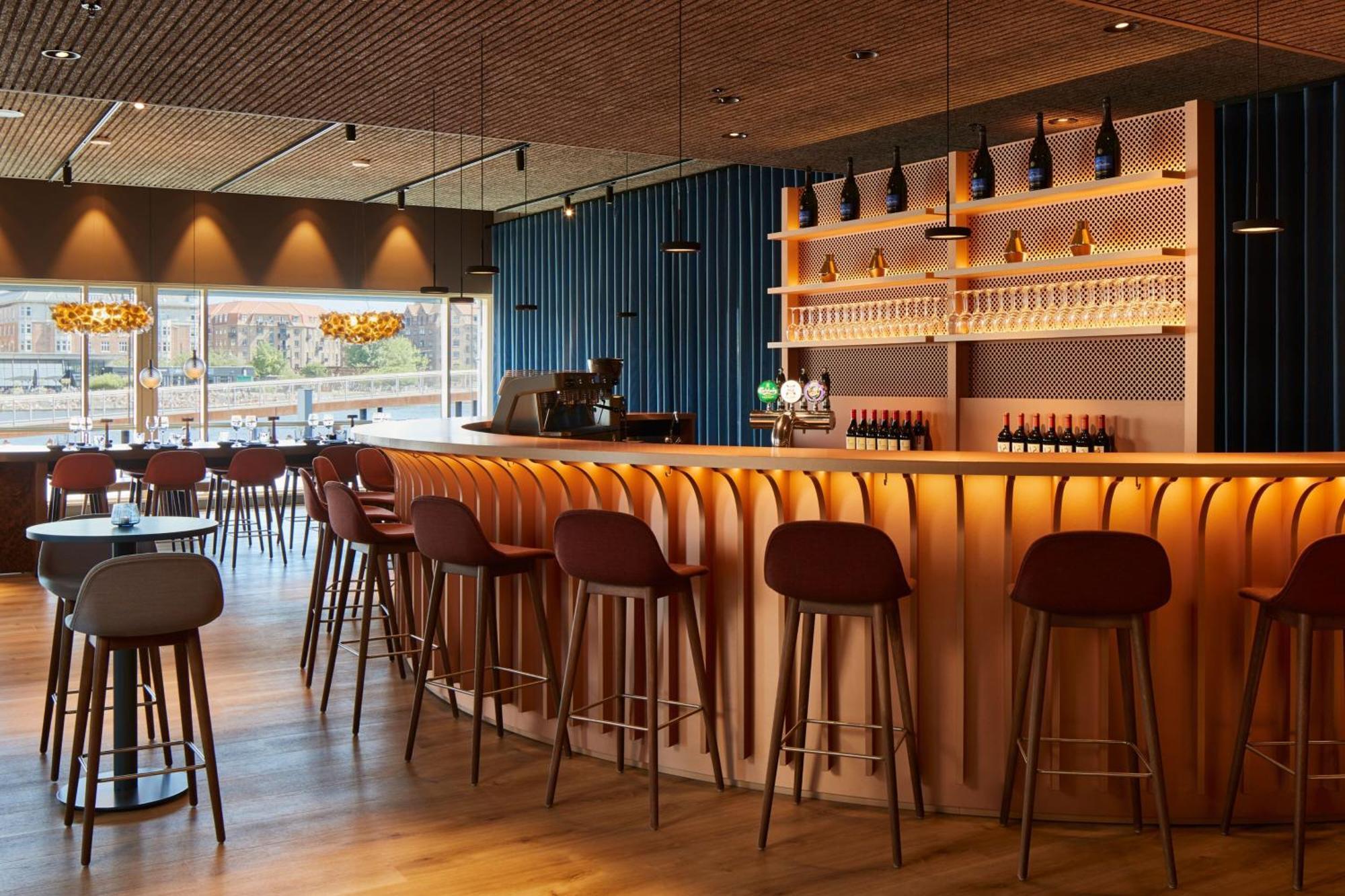 Copenhagen Marriott Hotel Esterno foto The bar at the restaurant