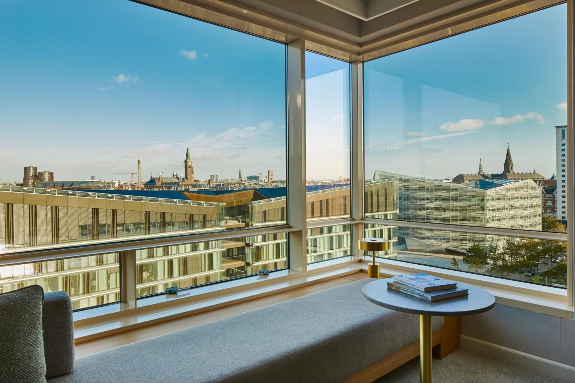 Copenhagen Marriott Hotel Esterno foto View from a suite