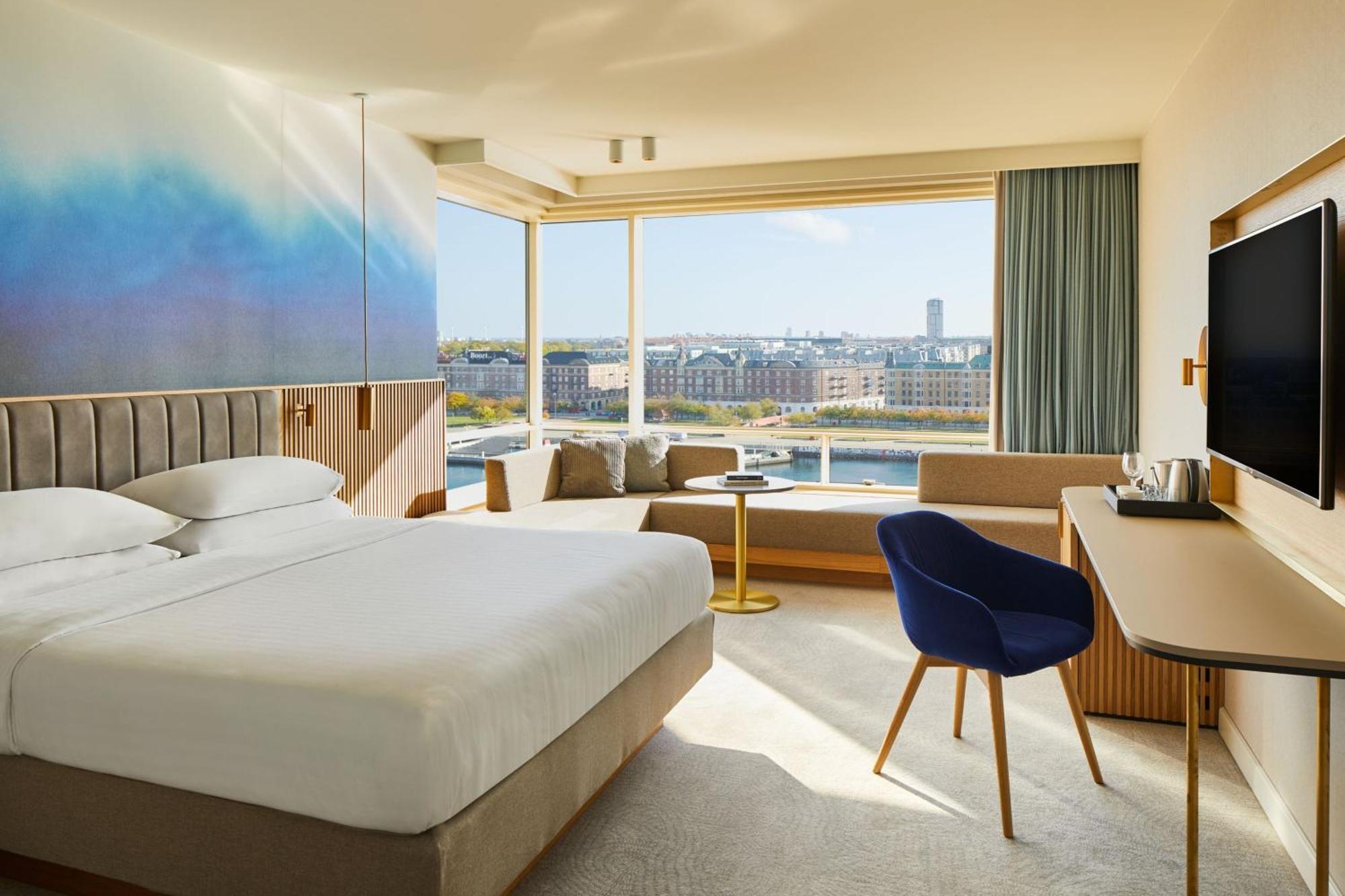 Copenhagen Marriott Hotel Esterno foto A room at the hotel