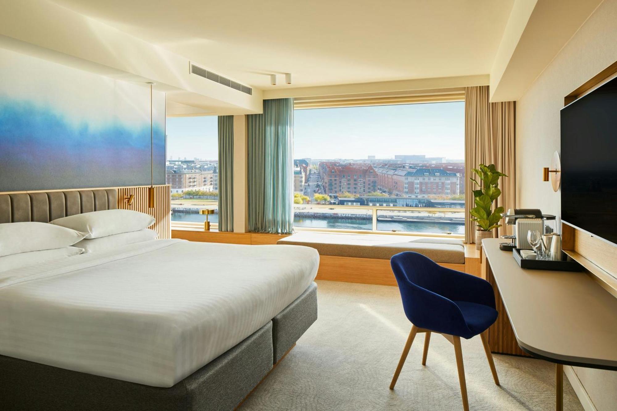 Copenhagen Marriott Hotel Esterno foto A room at the hotel